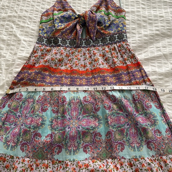 Alice + Olivia Minka Floral Tassel-Fringe Maxi Dress - Picture 17 of 17